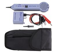 ZJchao Tester per Cavi di Rete, Kit Tester per Tracciamento Cavi di Rete Amplificatore a Induzione Regolabile Audio Rilevatore di Toner per di di e per Telefono, Coassiale, Traccia