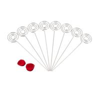 ZJchao Thotholers per Tavoli, Materiale in Metallo, Supporto per Fotografie Che Tiene la Carta Nota, Foto, Foto, Memoria Ecc (Forma rotonda)