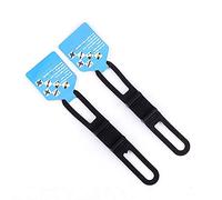 ZJchao Torcia Supporto per Manubrio Torcia Elettrica Supporto per Bici Morsetto per Luce per Bicicletta Luce Universale per Bici con Silicone Resistente per Manubrio Adatto alla