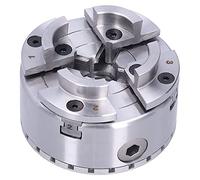 ZJchao Torna Auto-centrale Chuck 4 Mascella M33 Filo 96 Mm Chuck in Legno per Macchina per la Lavorazione del Legno con Chiavi di Precisione KP96-B 0,03 Mm