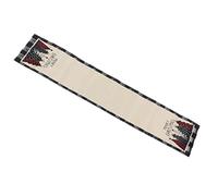 ZJchao Tovaglia Natalizia Modello Classico a Quadri Materiale in Poliestere Decorazioni per la Casa per le Vacanze Copritavolo per Decorazioni per Feste da Pranzo con Design (Plaid bianco e