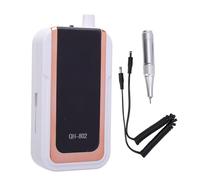 ZJchao Trapano Elettrico per Unghie, Lima per Pedicure con Smerigliatrice per Manicure Professionale 45000 Giri/min per Unghie in Gel Acrilico con 6 Punte Trapano, Funzionamento