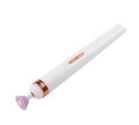 ZJchao Trapano Elettrico per Unghie, Professionale Cordless Alimentato Tramite USB Solvente per Smalto per Unghie Regolabile a 4 velocità con 5 Punte Intercambiabili Luce LED per