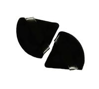 ZJchao Triangle in Polvere Sfugginata, 2 Pezzi Riutilizzabili 2,83 X 2.76 Pollici Strumento per il Trucco del Soffio in Polvere per Polveri Sciolti Si Prendono Cura del Naso, Dell'area