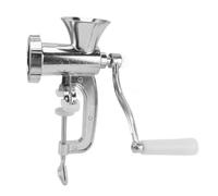 ZJchao Tritacarne Manuale con Insaccatrice per Salsicce, Tritacarne a Manovella in Lega di Alluminio per Uso Domestico in, di Dimensioni Compatte 5