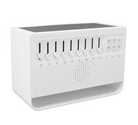 ZJchao Umidificatore a Rumore Bianco, Macchina Sonora con 8 Suoni della Natura Diffusore di Oli Essenziali Effetto Luce Notturna per Casa, Ufficio, Camera da Letto, Rilassamento, Sonno