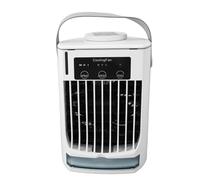 ZJchao Umidificatore Raffreddatore D'aria da Scrivania, Ventola di Raffreddamento a Spruzzo Portatile Alimentata Tramite USB a 3 velocità Regolabile da 500 Ml con Grande Serbatoio