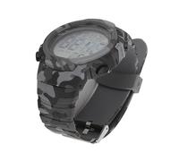 ZJchao Uomini Sport Electronic Watch Multifunction Night Light Sporting Orologio per Esterno, Corsa e Campeggio (grigio mimetico)