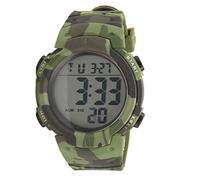 ZJchao Uomini Sport Electronic Watch Multifunction Night Light Sporting Orologio per Esterno, Corsa e Campeggio (OD Green)