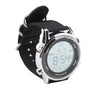ZJchao Uomo per Calendario di Allarme Digitale Digital Sports Orologio con Doppio Cronometro 50m Retroilluminazione El Resistente All'acqua per Viaggi di Fitness All'aperto (BLACK)