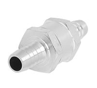 ZJchao Valvola di Ritegno, Non Restituzione con Materiali in Lega di Alluminio Valvola di Ritegno per la per Benzina a Benzina a Acqua (10 mm)