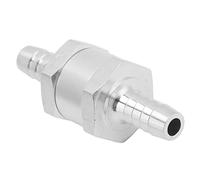ZJchao Valvola di Ritegno, Non Restituzione con Materiali in Lega di Alluminio Valvola di Ritegno per la per Benzina a Benzina a Acqua (8mm)
