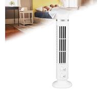 ZJchao Ventilatore a Torre Senza Lame, Oscillante, Silenzioso, Portatile via USB, da Pavimento e da Tavolo
