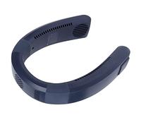 ZJchao Ventilatore Portatile Senza Pale, Ventilatore da Collo Indossabile con Turbine a Doppio Strato, 4000-5500 Giri/min, Aspirazione Aria a Doppio Canale, Batteria da 4000 MAh, (BLUE)