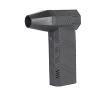 ZJchao Ventola a Getto Portatile a Corda 130000 Giri/Min Motore Senza Spazzole Ventilatore Ad Alta Potenza con Ugello Regolabile e Rimovibile a 3 velocità per la Pulizia Dell'ufficio (BLACK)