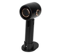 ZJchao Ventola Portatile Portatile, Ventola di Turbina Piccola, di Turbina da Portata Silenziosa, Grande per il Volume dell'aria per Casa (BLACK)