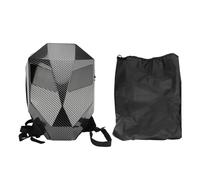 ZJchao Zaino LED, Schermo Programmabile 48x48 Dot Array a Colori con Controllo APP Mobile Connessione BT, Borsa per Laptop di Grande capacità per Viaggi All'aperto in Bicicletta in