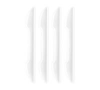 ZJCOZBH 4 Pezzi Protezioni Bordi Portiere Auto, per Seat Ibiza IV Hatchback 2012-2017 Smorzamento AntiGraffio Protezione Portiere Auto Striscia Auto Strisce anticollisione,B