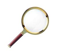 ZJFHEYUO Lente d'Ingrandimento ABS Lente Ottica ad Alto ingrandimento HD per Anziani Lente d'Ingrandimento Portatile 10x per Bambini Lettura Orologio Telefono Stima Gioielli Ripar