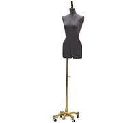 ZJFHEYUO Manichino Busto Corpo Manichino Manichino Sartoriale Femminile Busto Sartoriale Manichino per Esposizione di Abbigliamento e Gioielli, Due Misure, B