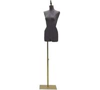 ZJFHEYUO Manichino Busto Corpo Manichino Manichino Sartoriale Femminile Busto Sartoriale Manichino per Esposizione di Abbigliamento e Gioielli, Due Misure, B