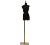 ZJFHEYUO Manichino Busto Corpo Manichino Manichino Sartoriale Femminile Busto Sartoriale Manichino per Esposizione di Abbigliamento e Gioielli, Due Misure, B