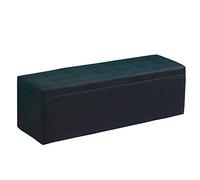 ZJFHEYUO Panca Pieghevole antincendio MultiShoe, Morbida in Similpelle, ad Alta capacità, Sgabello Rettangolare, capacità di carico 330 libbre, 120x40x40 cm
