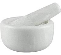 ZJFHEYUO Set di Mortaio e pestello, Set di Mortaio e pestello, macina spezie, Mortaio e pestello - Macinatore Manuale per Uso Domestico da Cucina - per macinare spezie, condimenti