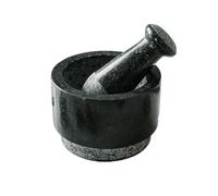 ZJFHEYUO Spremiaglio Home Barattolo per pestare l'aglio Pestello e Mortaio Macina in Marmo Spezie manuali Vintage Set di Mortaio e pestello