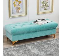 ZJGFCB Panca ottomana in velluto, seduta imbottita di alta qualità, moderna per casa, camera da letto, soggiorno, corridoio, poggiapiedi, panca multifunzione (dimensioni: 60 x 45 x 40 cm, colore: h)