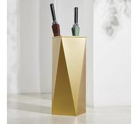 ZJGFCB Portaombrelli in metallo per interni, portaombrelli per ingresso, secchio per ombrelli dal design moderno, porta ombrello alto, per uso interno ed esterno (colore: A)