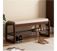 ZJGFCB Scarpiera moderna da ingresso della metà del secolo, ottomano imbottito con armadio nascosto e base antiscivolo, scarpiera salvaspazio per corridoio, atrio soggiorno (dimensioni: 80 cm, colore