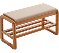 ZJGFCB Scarpiera moderna da ingresso della metà del secolo, ottomano imbottito con armadio nascosto e base antiscivolo, scarpiera salvaspazio per corridoio, atrio soggiorno (dimensioni: 100 cm, colore