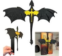 ZJHESXV Inserto per Libri - Fourth Wing Dragons, Forniture per segnalibri con Draghi Volanti 3D Fatti a Mano, Articoli per Fan Fantasy e Fantastici Accessori per l'arredamento delle librerie