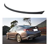 ZJHESXV Spoiler Posteriore Adatto per Honda Acura TLX 2015-2023, Kit di Cofano Verniciato in ABS Nero Lucido, Spoiler Posteriore per Baule ad Alte Prestazioni, Splitter per alettone Posteriore.