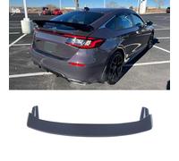 ZJHESXV Spoiler Posteriore Adatto per Honda Civic 11a Generazione Hatchback 5 Porte 2022 2023 2024, Spoiler per Bagagliaio Verniciato in ABS Nero Opaco