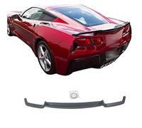 ZJHESXV Spoiler Posteriore per Corvette C7 Adatto per Chevrolet Corvette C7 2014-2019, Spoiler Posteriore per Bagagliaio in ABS Verniciato, Stile Alto, Accessori Esterni (Nero Opaco)