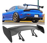 ZJHESXV Spoiler Posteriore Universale da 47 Pollici, Spoiler Posteriore Regolabile per Auto in Stile GT, Spoiler Posteriore da Corsa Adatto per berlina, coupé, Hatchback, Nero Opaco