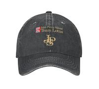 ZJHSDJJ Cappellino Baseball Puro Cotone traspirabilità Cappellino Baseball Hip Hop Cappello Sole Regolabile Ayrton Senna John Player Special Team Lotus cap Lavato 100% Cotone Casquette Gorras Regalo