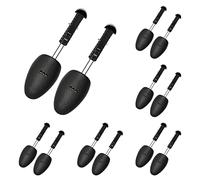 ZJHSXDR 6 paia di scarpe in plastica Shaper per gli uomini (nero)