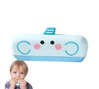 zjhukfmc Armonica a di cartone animato, musica portatile per l'istruzione precoce per l'allenamento con controllo del respiro, strumento educativo per principianti per casa, viaggi, scuola