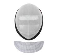 zjhukfmc Attrezzatura protettiva per recinzioni, maschera per la scherma - Maschera copricapo, caschi sicuri, attrezzatura, traspirante per atleti