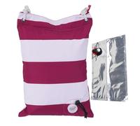 zjhukfmc Borsa per il vino con distributore di bevande, 23 x 5,5 x 14,5 cm, borsa per vino con beccuccio, borsa a tracolla, borsa termica per gli amanti del vino, viaggi, picnic