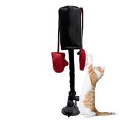 zjhukfmc Giocattolo da Boxe per Gatti Multifunzione 29.2cm giocattolo da pugni per gatti multifunzione per casa Stimola l’Attività Fisica per Casa Interazione Padrone-Gatto Periodi di Solitudine