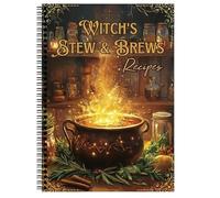 zjhukfmc Libro Di Ricette, Manuale Pratico Di Cucina Halloween Ricette, Guida con Sezione Note per Cuochi Uomini Donne Principianti Cucina Pranzo Famiglia Casa Shopping Quotidiano