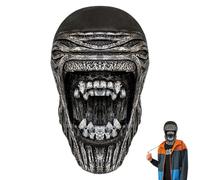 zjhukfmc Maschera Viso Horror Halloween, Accessori Per Feste Di Halloween Maschere E Costumi, Set Cosplay Raccapriccianti Per Recitazione Travestimenti Party Eventi Festivi