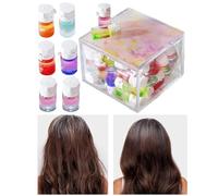 zjhukfmc Olio lisciante per capelli - Riparazione per capelli lunghi e corti olio per la cura dei capelli corti,20 pezzi Liquido per il controllo ' naturale con profumo di lunga durata per