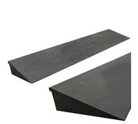 ZJIEX Rampa di Soglia in Gomma per Auto, Rampa per Marciapiede da 1-6cm, Rampa Carrabile per Marciapiede, Pedia A Rotelle, Scooter, Robot Spazzante (Size : 50 * 14 * 5cm/(19.7 * 5.5 * 2in))