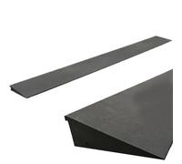 ZJIEX Rampa di Soglia in Gomma per Auto, Rampa per Marciapiede da 1-6cm, Rampa Carrabile per Marciapiede, Pedia A Rotelle, Scooter, Robot Spazzante (Size : 50 * 8 * 2cm/(19.7 * 3 * 0.8in))