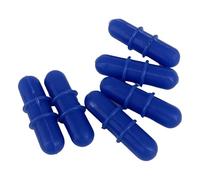 ZJIEYU Set di 6 Stabilizzatori per Arco Compound, Ammortizzatori in Gomma per Arco da Tiro con L'Arco, Accessori per Il Tiro e La Caccia con Archi Ricurvi e Compound(Blue)